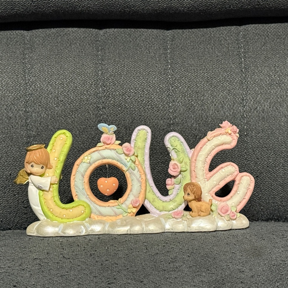 Precious Moments by Enesco “Love” Alphabet Love Letters Figurine